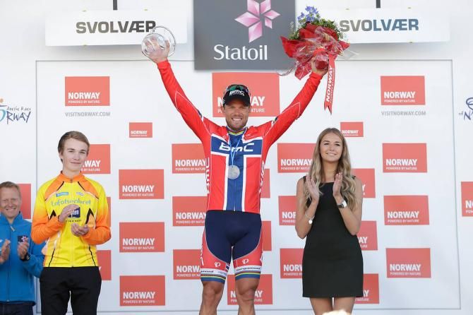 Stage 2 winner Thor Hushovd (BMC)