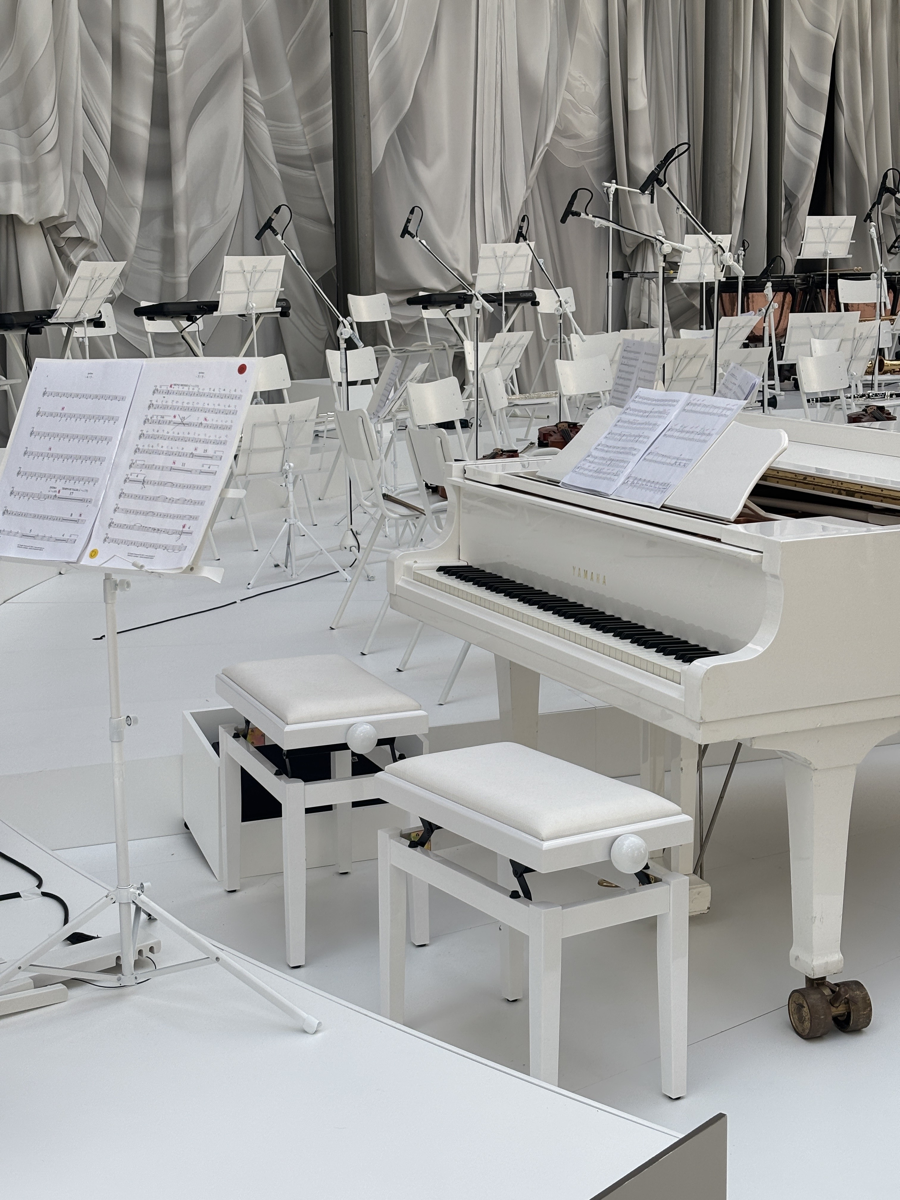 Maison Margiela S/S 2026 show set