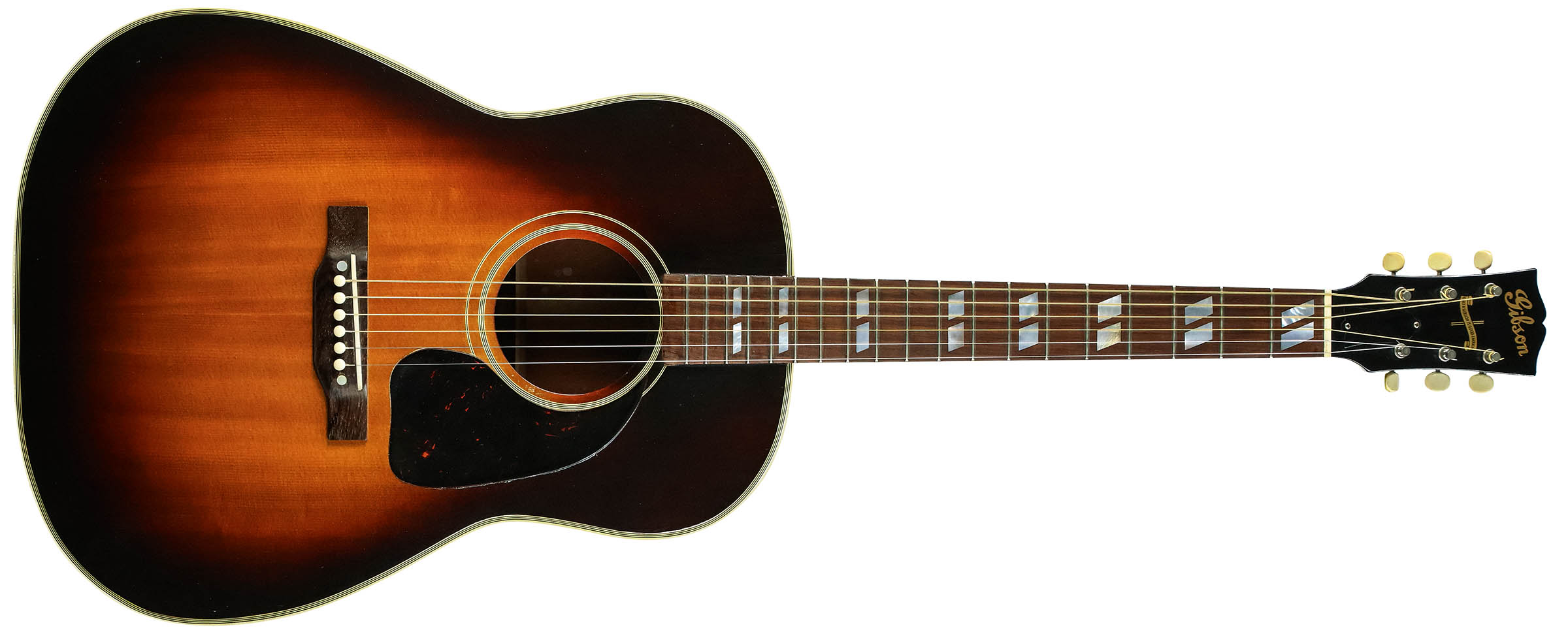 A 1942 &quot;banner era&quot; Gibson Southern Jumbo shot on location at Well Strung Guitars, the NYC vintage guitar emporium