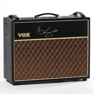 Vox amp signed by Brian May