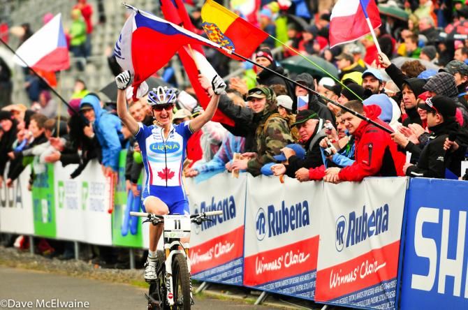 Canadian Champion Catharine Pendrel (Luna Pro Team) has won at Windham before.
