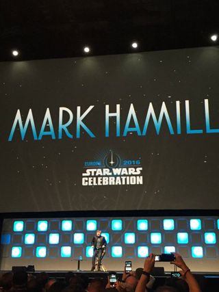Mark Hamill at Star Wars Celebration