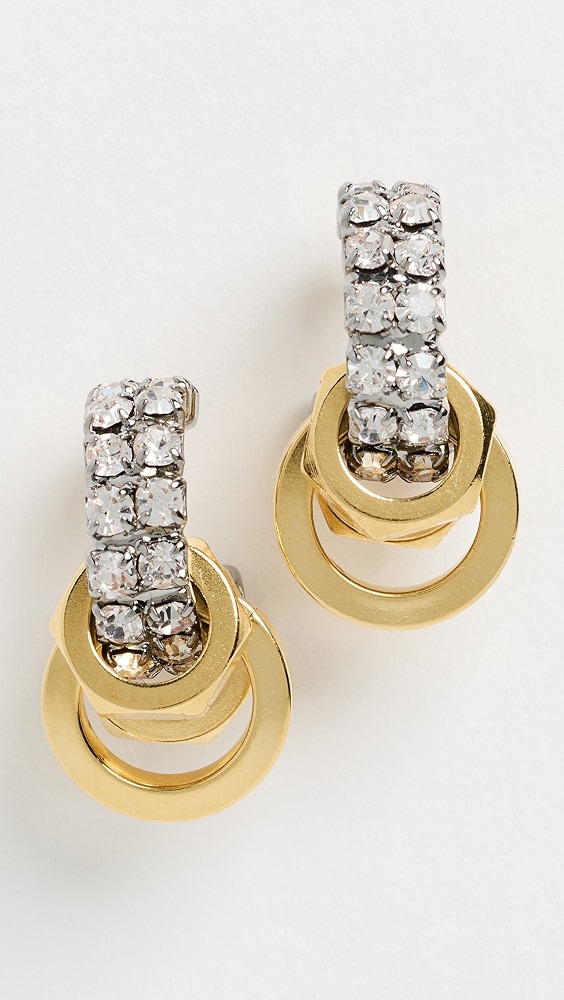 Bree Earrings - Crystal