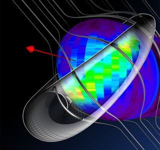 IBEX Model of the Interstellar Magnetic Fields 