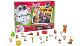 A Christmas Story Advent Calendar 2022 Includes 24 Windows Filled with Silly and Festive 1-inch Figures & Accessories!