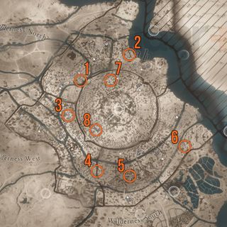 Assassin's Creed Mirage mysterious shards Baghdad map