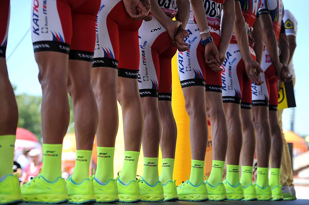 Katusha presented at the Tour of Poland