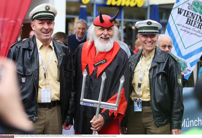 The Devil makes an appearance at Bayern Rundfahrt