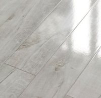 Wickes Chenai Light Grey High Gloss Laminate Flooring - 2.19m2 Pack | WAS £30.11, NOW £26.28
