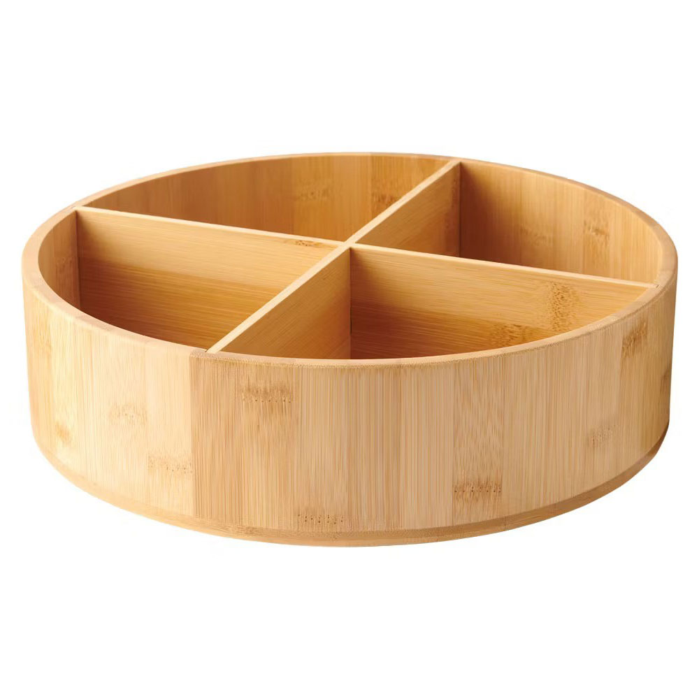 Kirkton House, Bamboo Pantry Organizer - Turntable