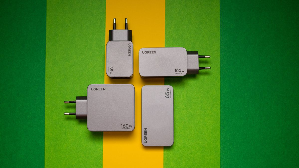 UGREEN Nexode 65W Chargeur USB C 4 Ports avec GaN II Tech - Câble A