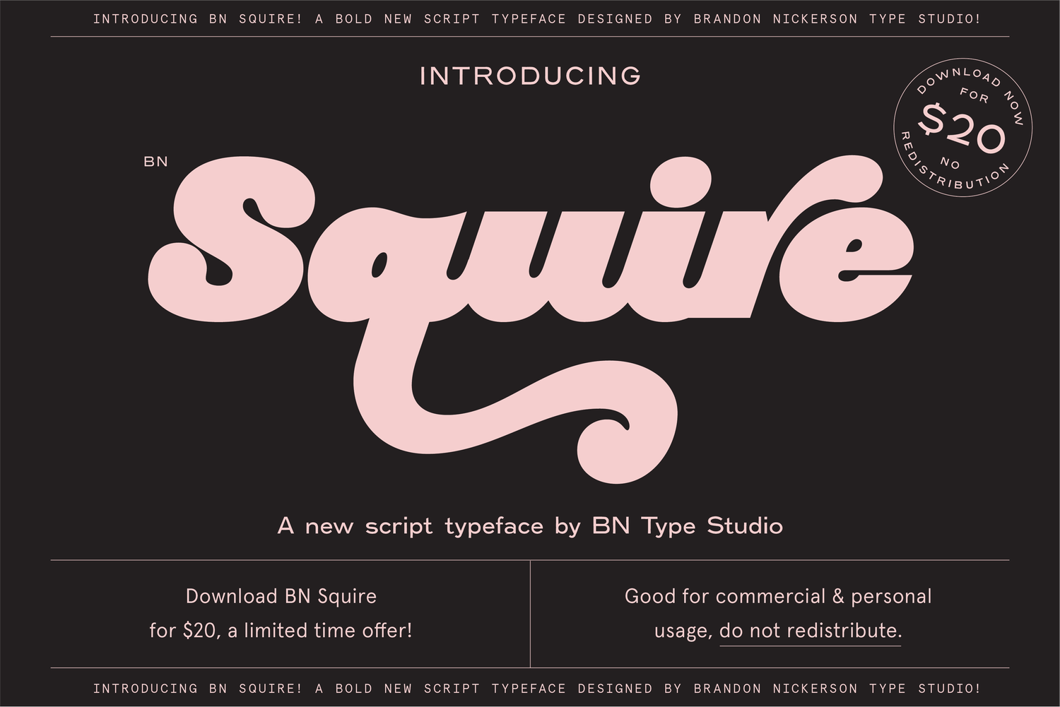 Brandon Nickerson font