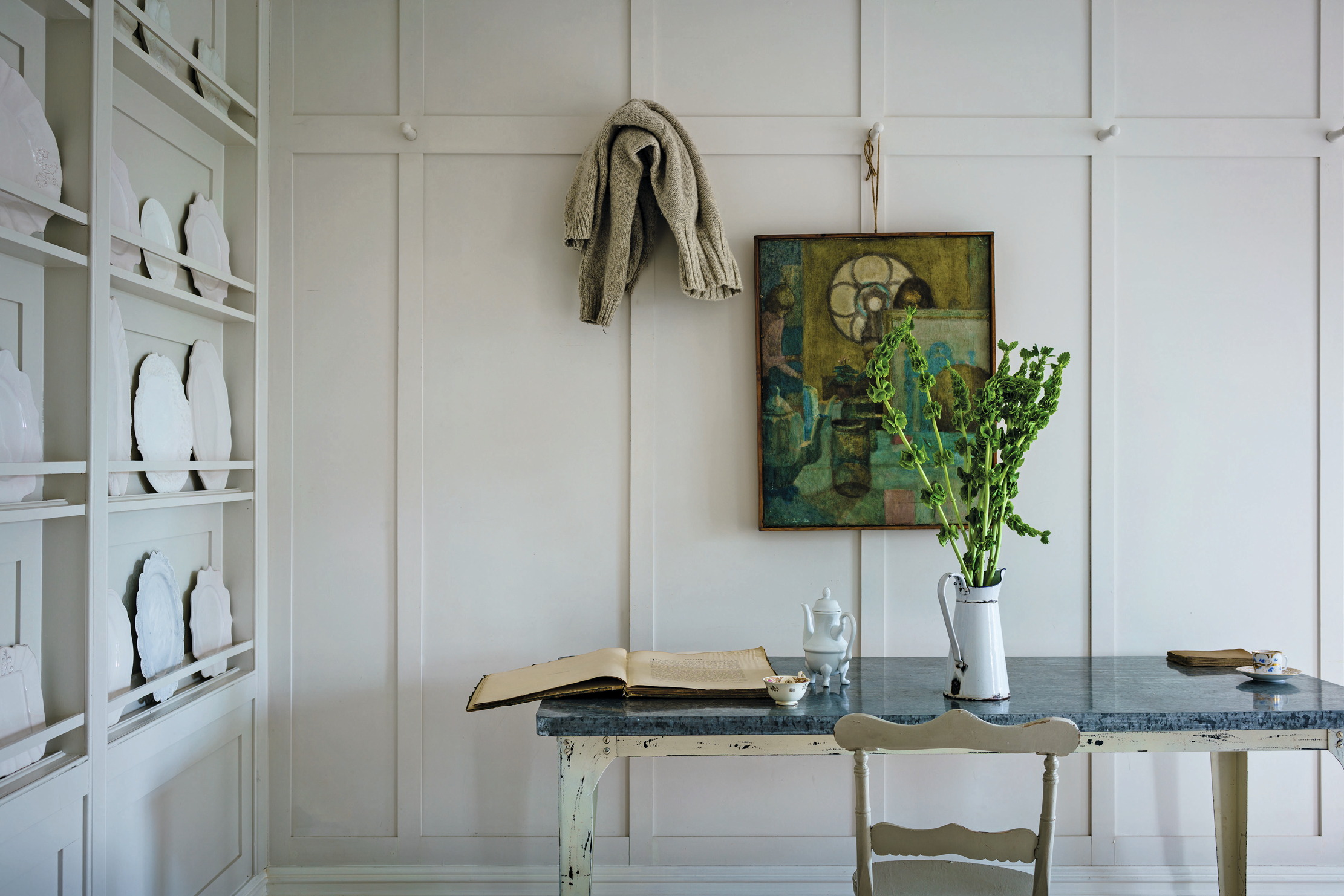 White paint is &#039;never just white&#039; for Farrow &amp;amp; Ball. School House White No 291 (above) is one of the company&#039;s 20 shades of whites and neutrals.