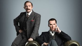 Sherlock stars Martin Freeman and Benedict Cumberbatch