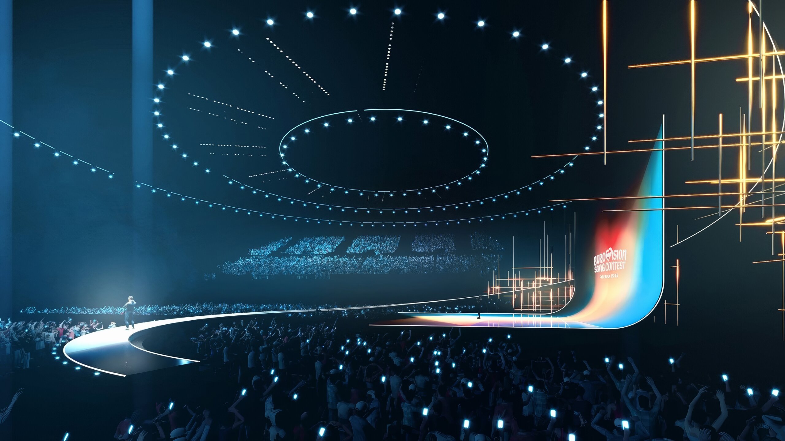 Eurovision stage