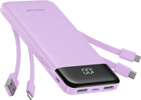 Charmast Portable Charger with Built in Cables
