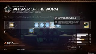 Whisper of the Worm