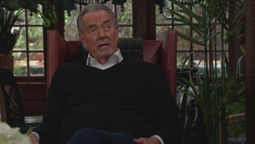 Eric Braeden as Victor surprised in The Young and the Restless