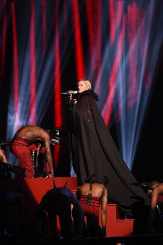 Madonna At The Brits, 2015