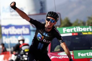 Vuelta Espana 2021 - 76th Edition - 14th stage Don Benito - Pico Villuercas 165,7 km - 28/08/2021 - Romain Bardet (FRA - Team DSM) - photo Luis Angel Gomez/BettiniPhotoÂ©2021