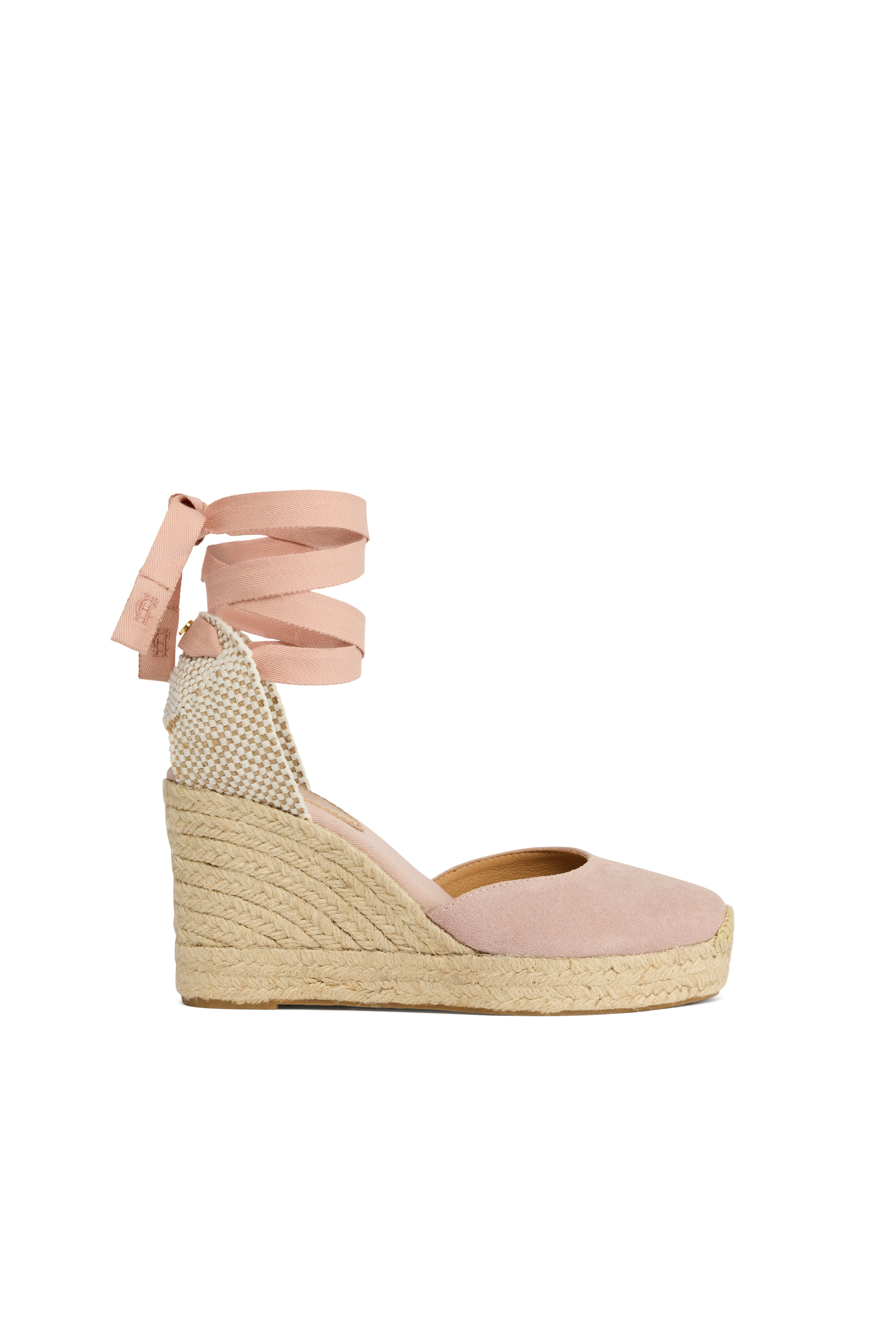 Seville Wedge Espadrille (blush Pink)