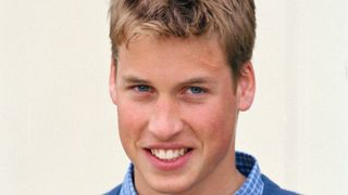 Prince William as a teenager
