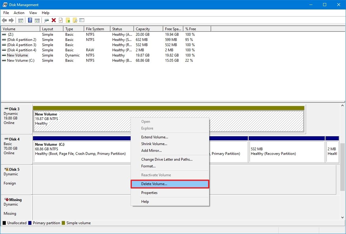 How to delete a drive partition on Windows 10 | Windows Central