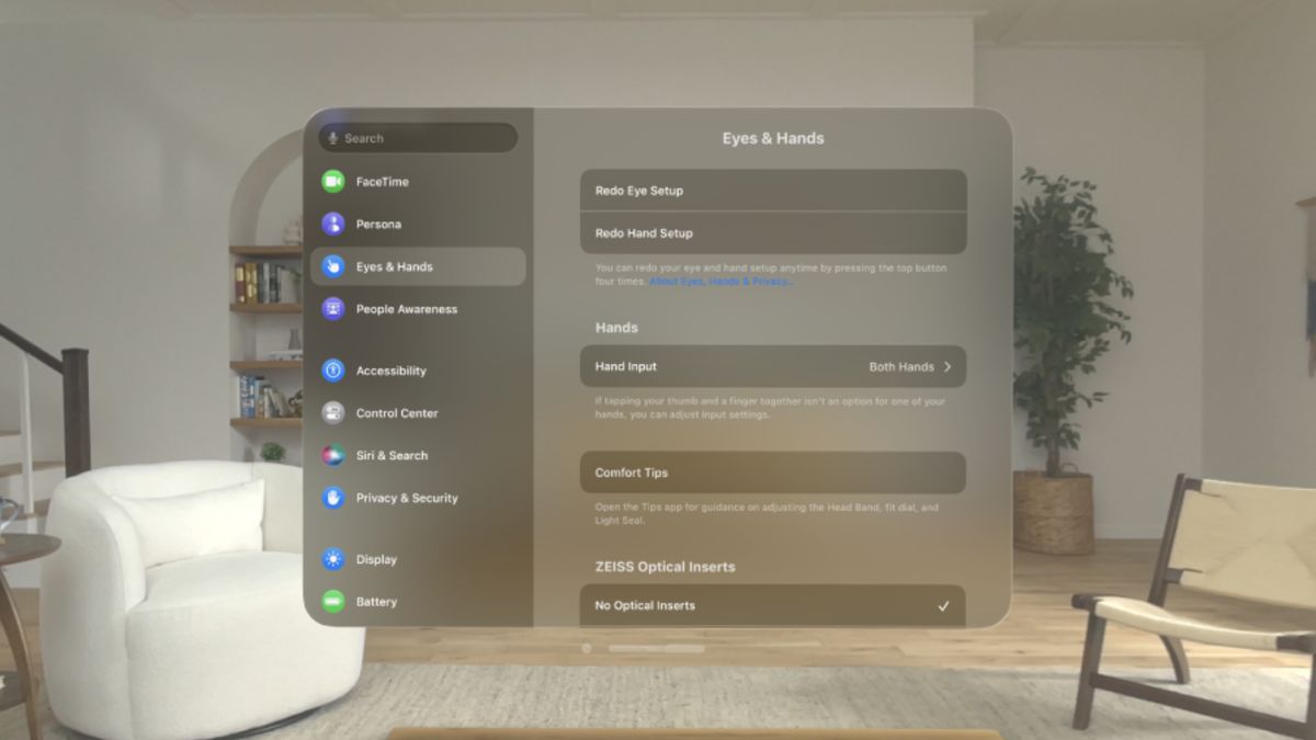 Having eye or hand tracking issues on Vision Pro? Here's how you can ...