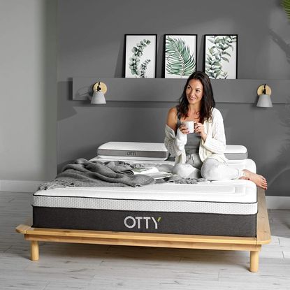 otty hybrid double mattress