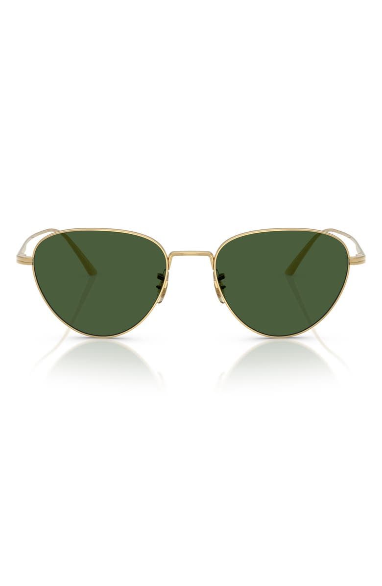 52mm Cat Eye Sunglasses