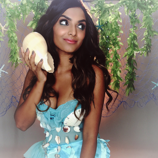 Deepica Mutyala as Ariel #BeYourOwnPrincess