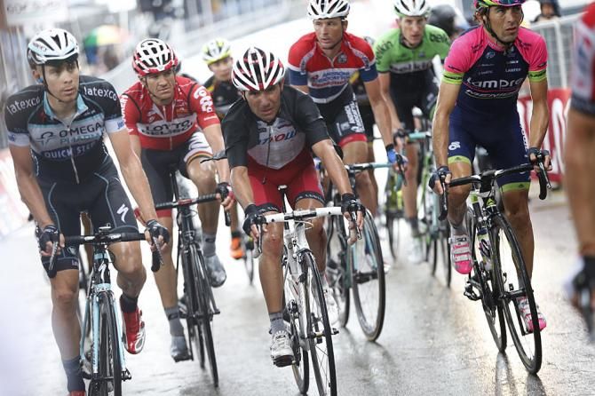 There were some grim faces toward the end of stage 6.