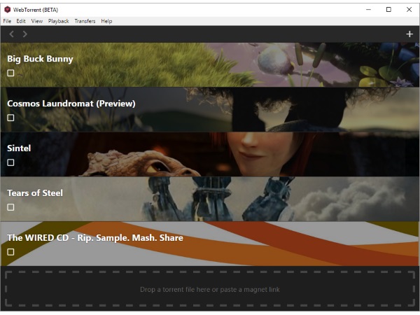 WebTorrent Desktop Beta