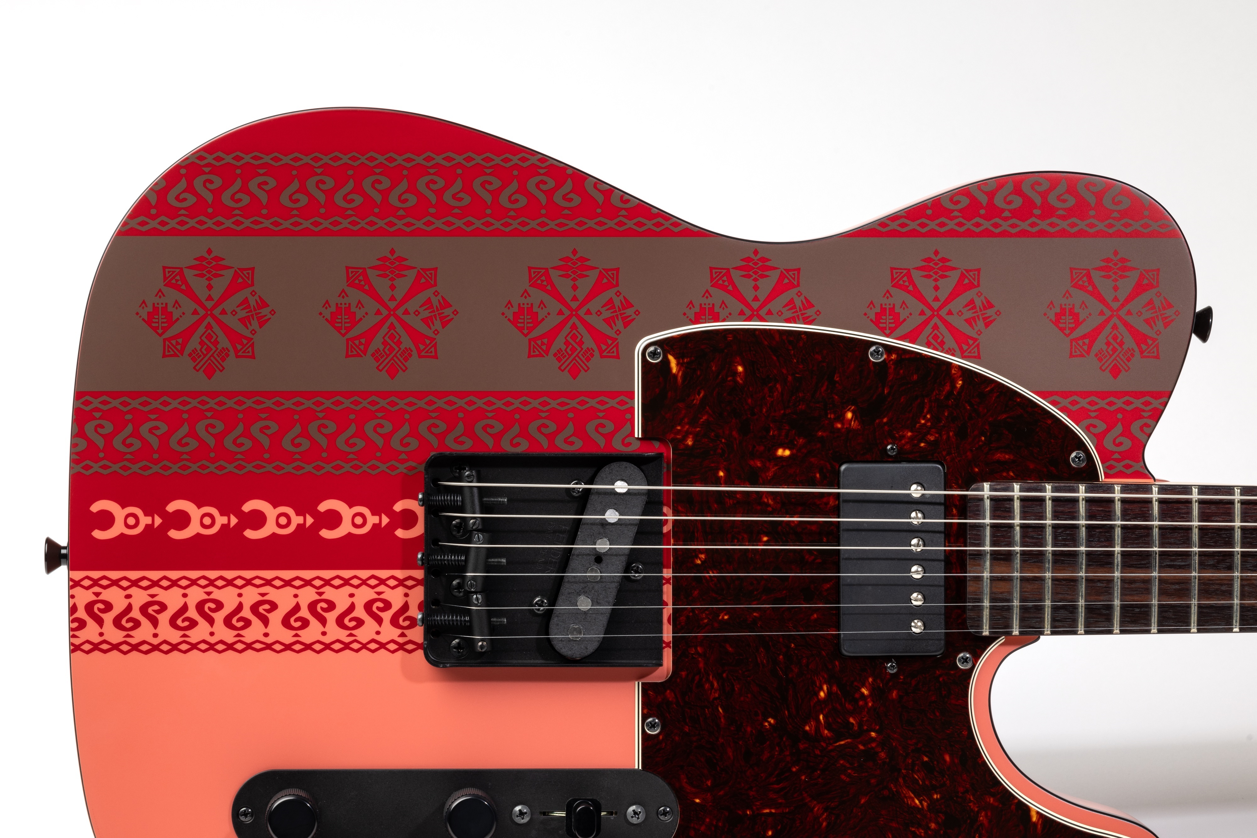 Monster Hunter 20th anniversary guitar by Fender header image