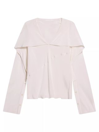 Helmut Lang, Silk Scarf Blouse