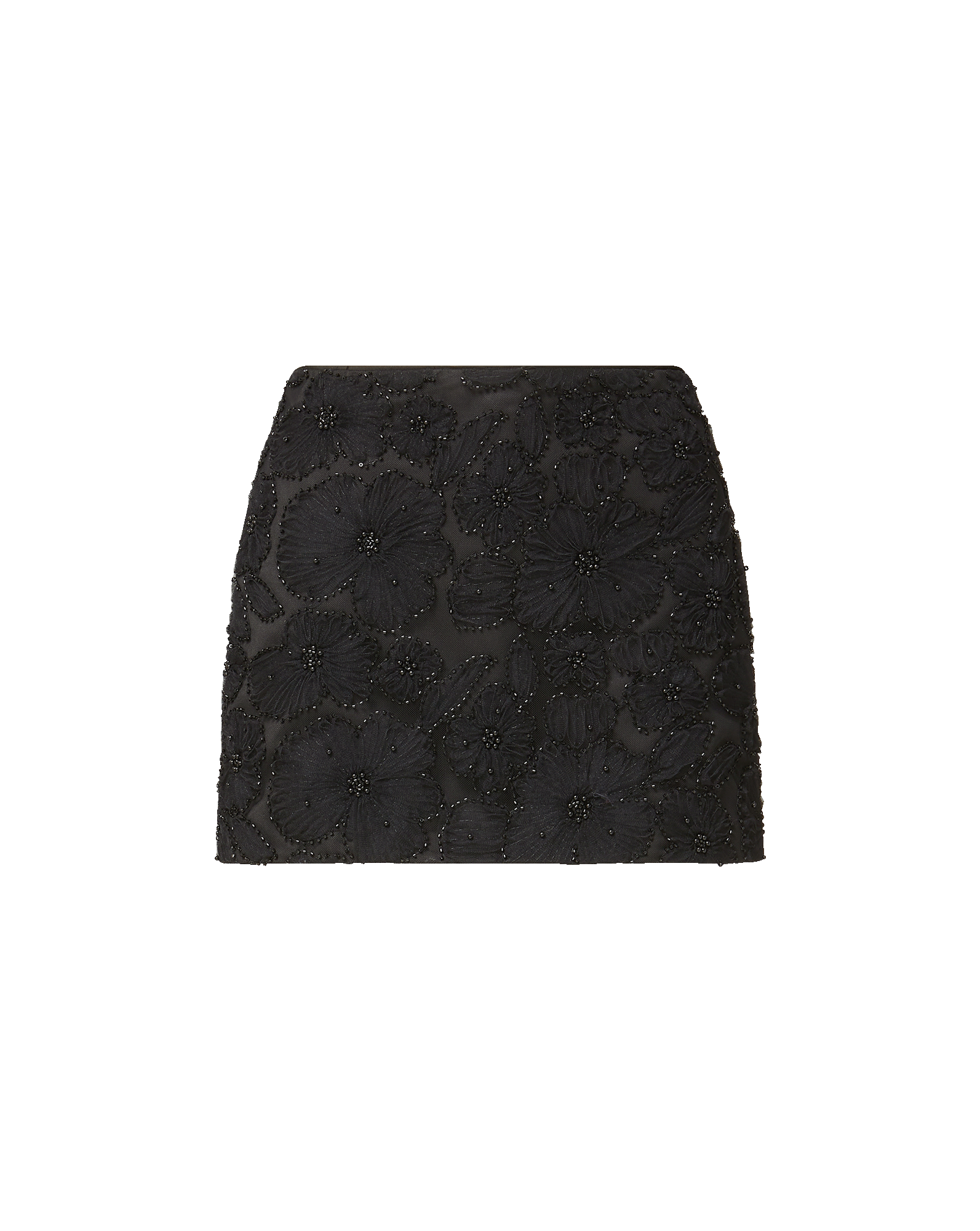 Olenna Embellished Mini Skirtblack Embellishment / 00