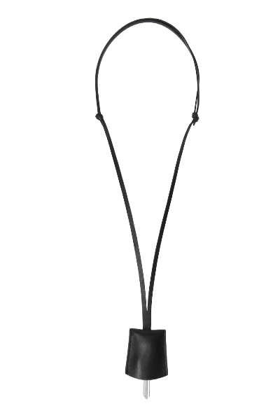 MANGO, Leather Necklace With Keychain Pendant - Women | Mango Usa