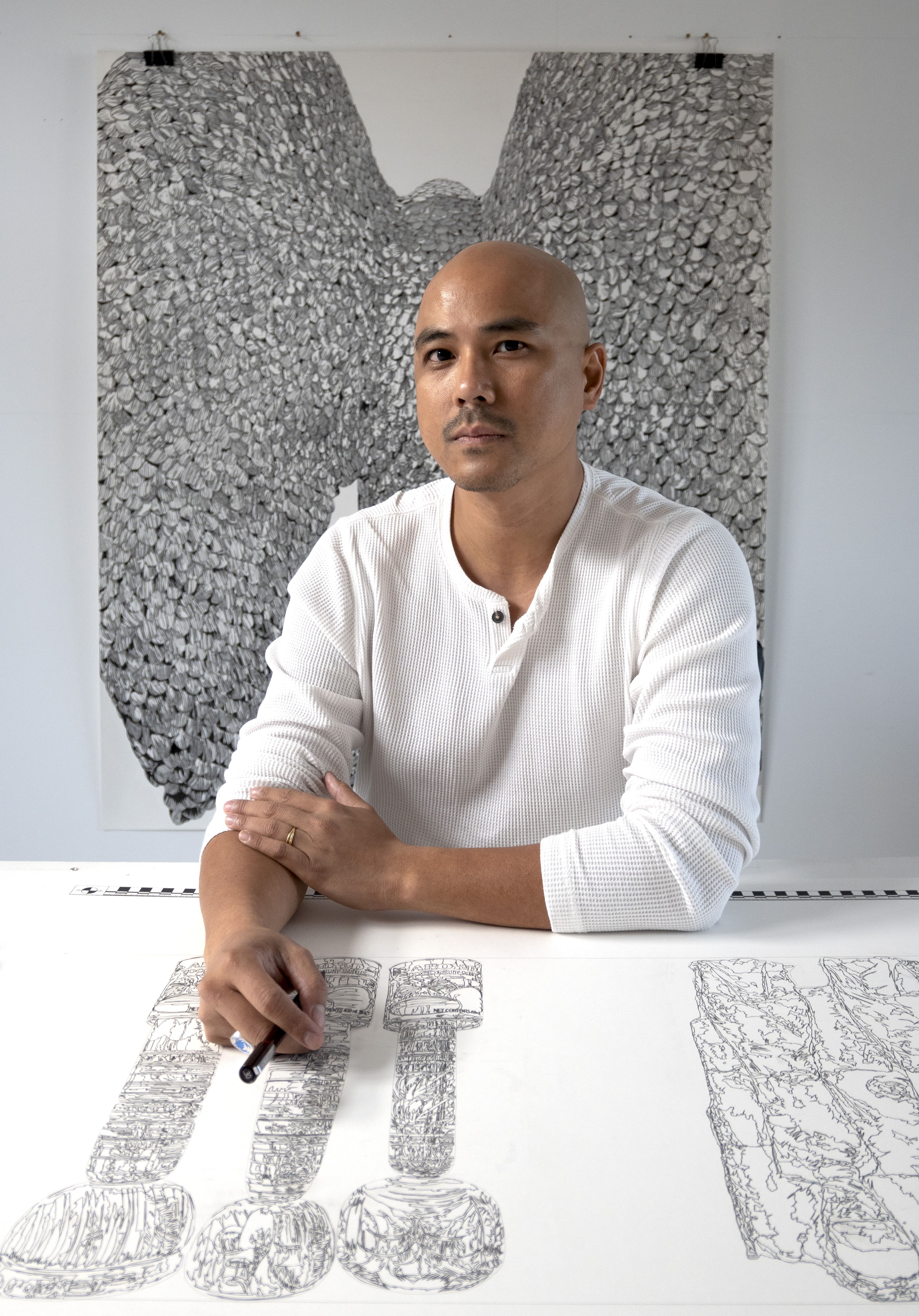 portrait of Turner Prize 2024 shortlisted artist Pio Abad