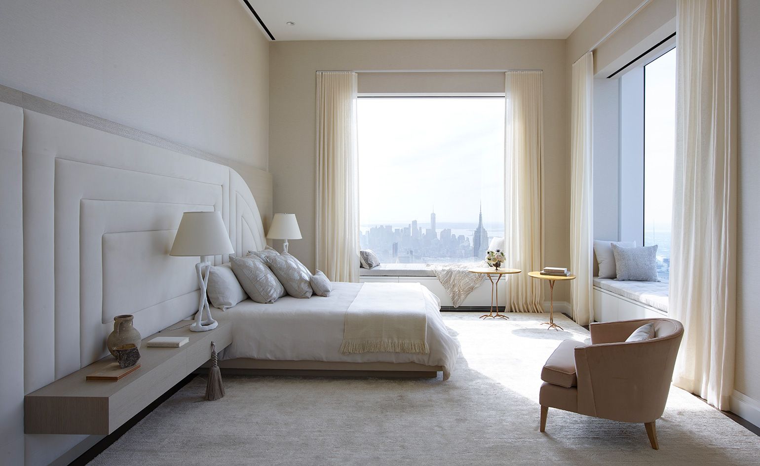 View of master bedroom