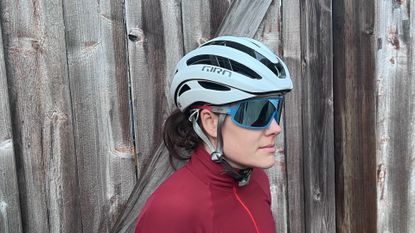 The Giro Aries Spherical bicycle helmet