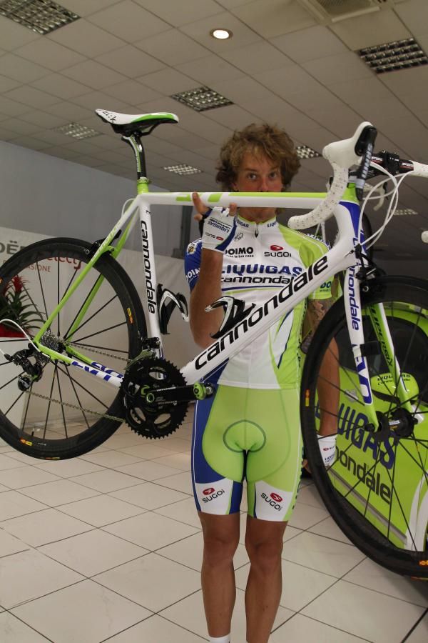 Daniel Oss (Liquigas-Cannondale) is ready for another campaign.