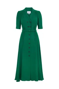 FLIPPY WIGGLE DRESS EMERALD | $3,470.27 / £2,790 Suzannah