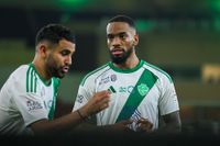 Ivan Toney was left very unhappy after his side had two handball shouts turned down