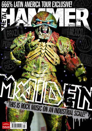 The cover of Metal Hammer issue 219