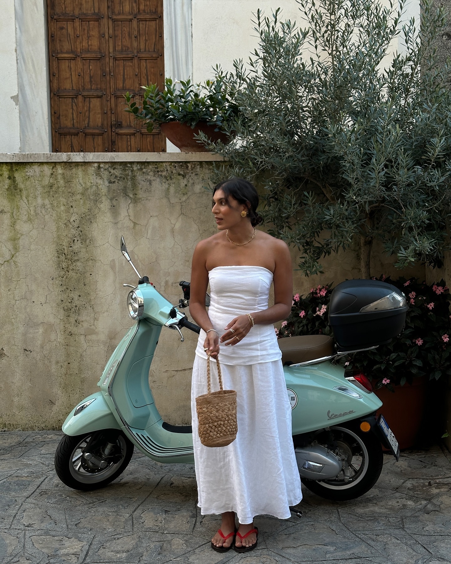 An image of @theindiaedit wearing one of the best DISSH dresses.