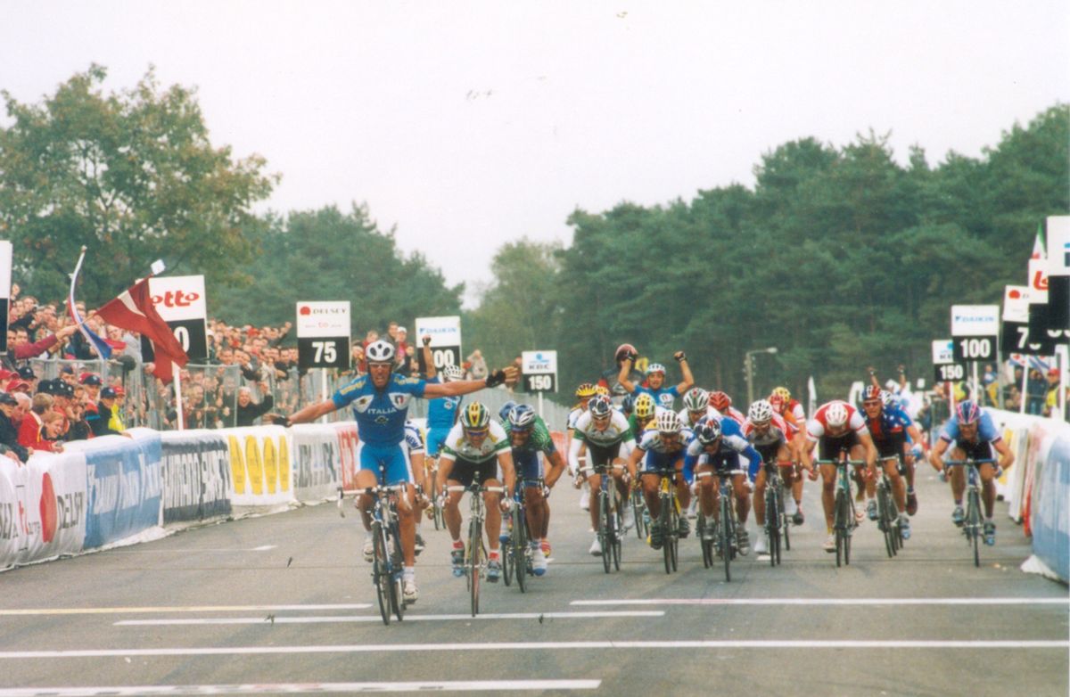 Mario Cipollini is victorious