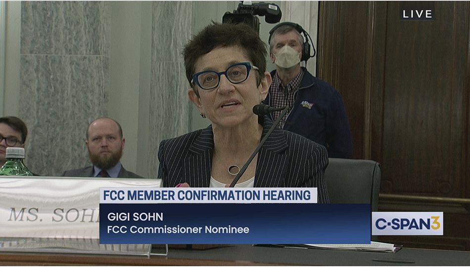 FCC nominee Gigi Sohn at second Senate confirmation hearing