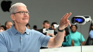 Apple Vision Pro and Tim Cook