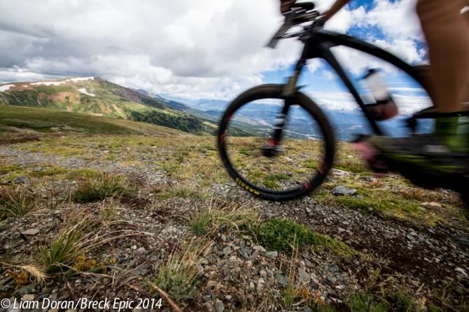 The clouds threatened all day, but the rain held off for the racers