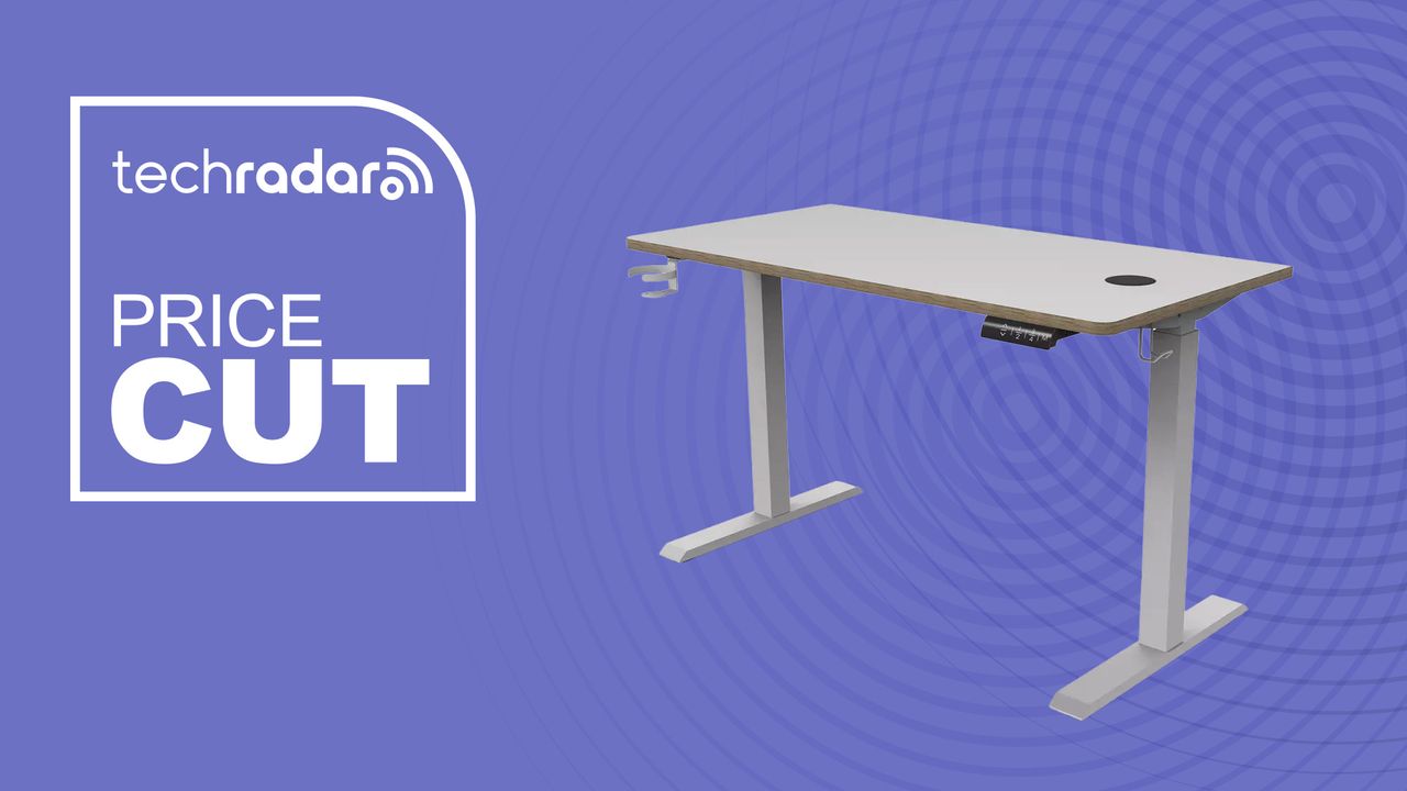 Upgrade your home office — the feature-packed Koble Gino smart standing desk is 20% off at Argos